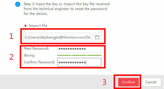 How to Reset Password on SADP Tool